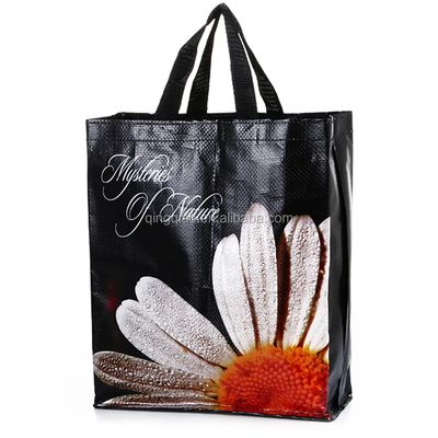 Armazenamento Saco não tecido descartável Amizade do meio ambiente Bolsas de mercearia Tote com logotipo