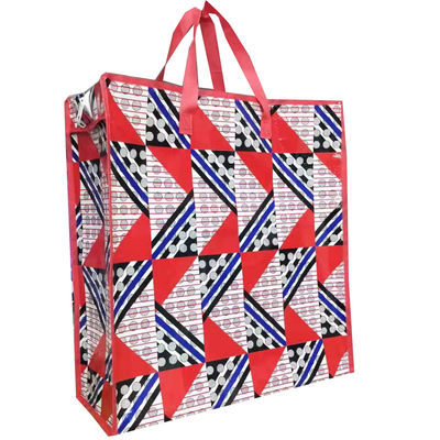 Bolsas de plástico personalizáveis de tecido Pp