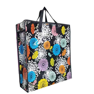 Bolsa de compras em papel de impressão personalizada com tinta ecológica