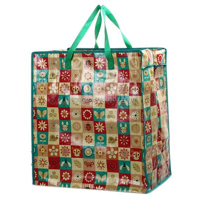 2cm Sacos de tubulação descartáveis Pp Woven Shopper 20kg