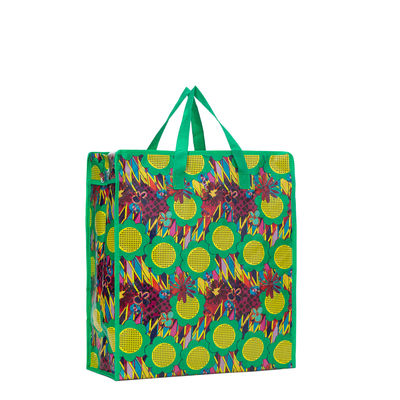 Impressão de tamanho personalizado Bolsas de compras de polipropileno com logotipo