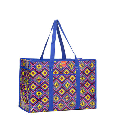Fábrica e personalizada bolsa de compras de plástico transparente e durável de PP com impressão de logotipo