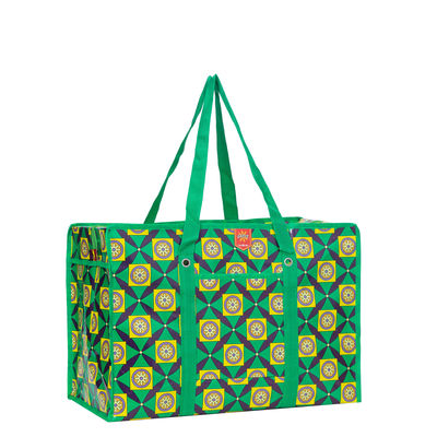 Fábrica e personalizada bolsa de compras de plástico transparente e durável de PP com impressão de logotipo