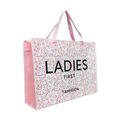 Imagem personalizada Bolsas de compras não tecidas Bolsas laminadas de compras PP Eco-friendly Bolsa não tecida
