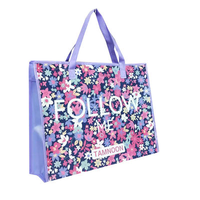Imagem personalizada Bolsas de compras não tecidas Bolsas laminadas de compras PP Eco-friendly Bolsa não tecida