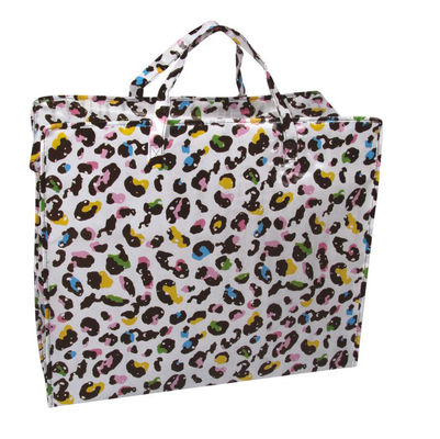 Saco de compras dobrável de camuflagem grande Sacos de compras personalizados de tecido PP