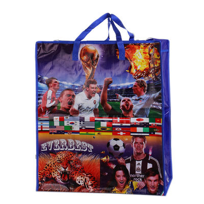 Brasil design saco de compras de tecido PP / saco de compras de tecido PP com fecho/yiwu mais barato saco de compras de tecido pp