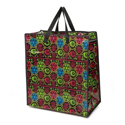 Sacos de Tote à prova d'água reutilizáveis com design personalizado Laminado Brilhante/Mat Durabilidade forte