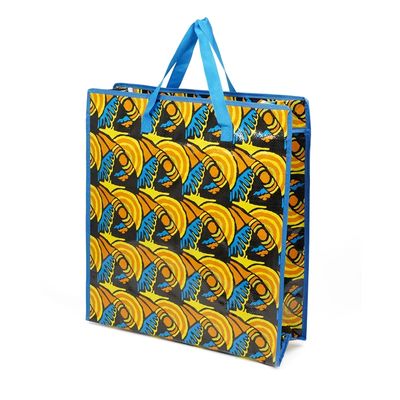 Saco de compras impermeável laminado tecido com alça / nylon