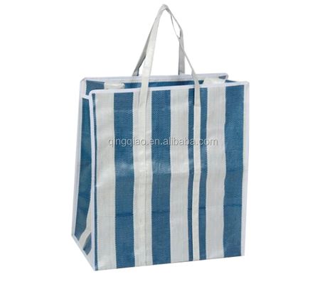 Bolsa de compras de tecido de PP de lado de impressão personalizada Alta durabilidade de 10 kg ou mais