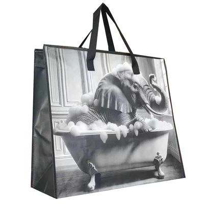 Solução de embalagem personalizada Sacos de polipropileno tecido laminados com laminação brilhante / mate