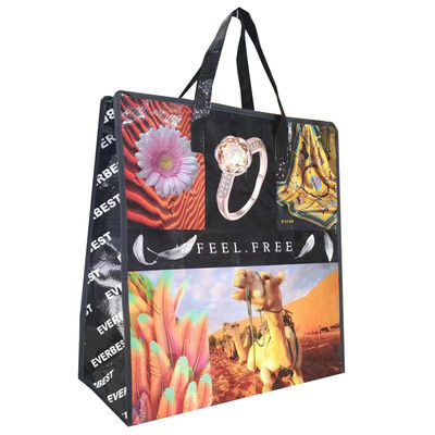 Tote PP Bolsas de compras laminadas de polipropileno Design personalizado