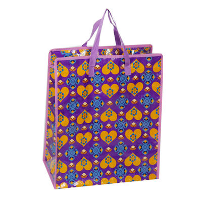 Sacos de tecido laminados personalizados e recicláveis